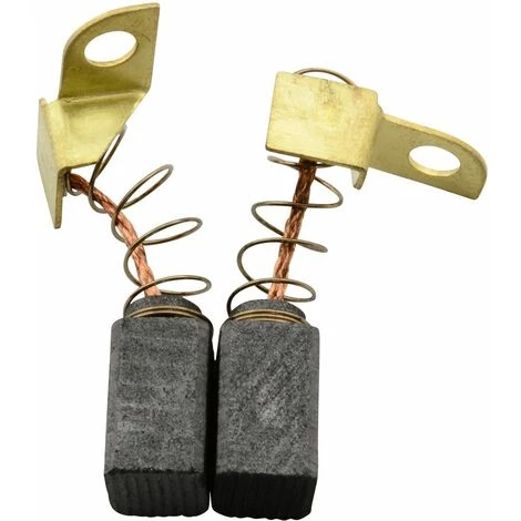 Balais De Charbon Pour Flex Coupeuse/Scie WS702VEA - 6,3x6,3x10,6mm 3 Balais De Charbon Pour Flex Coupeuse/Scie WS702VEA - 6,3x6,3x10,6mm