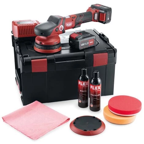 Flex Polisseuse Excentrique Sans Fil 18,0 V XFE 15 150 18.0-EC/5.0 P-Set - 461237 3 Flex Polisseuse Excentrique Sans Fil 18,0 V XFE 15 150 18.0-EC/5.0 P-Set - 461237