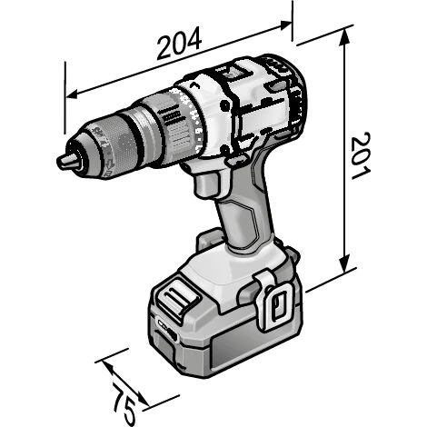 FLEX Duo Meuleuse D'angle L125 18.0-EC + Perceuse-visseuse DD 2G 18.0-EC 501492 6 FLEX Duo Meuleuse D'angle L125 18.0-EC + Perceuse-visseuse DD 2G 18.0-EC 501492 - Image 4