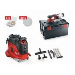 Kit Ponceuse ORE 3-150 EC + Aspirateur VCE 33 L AC Set FLEX - 920289
