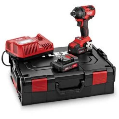 Visseuse à Choc ID 1/4 18.0-EC/5.0 Set Kit Pow FLEX + 2 Batterie 5 AH + 1 Chargeur - 504920