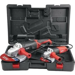 Kit Meuleuse D'angle FLEX Avec 2100 Watt Diam. 230 Mm Et 1010 Watt Diam. 125 Mm