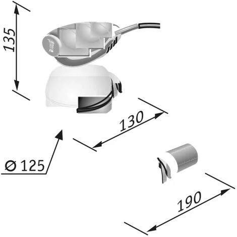 Ponceuse Excentrique XS 713 - Ø125mm - 180W - Flex 4 Ponceuse Excentrique XS 713 - Ø125mm - 180W - Flex - Image 2
