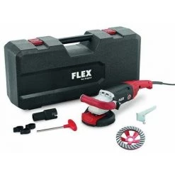 Flex Meuleuse Béton Puissante 1800 W Pour Poncer Près Du Mur, 125 Mm LD 18-7 R Kit Turbo-Jet - 408.603