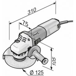 Flex Ø Meuleuse D'angle 125mm LE 15-11125230 / CEE / 1500 Watts 9 Flex Ø Meuleuse D'angle 125mm LE 15-11125230 / CEE / 1500 Watts -France FLEX Soldes 2022 44116877 4