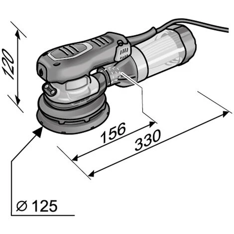 Ponceuse Excentrique 125 Mm Brushless ORE 2-125 EC SET Livrée Avec L-Boxx - Flex 4 Ponceuse Excentrique 125 Mm Brushless ORE 2-125 EC SET Livrée Avec L-Boxx - Flex - Image 2