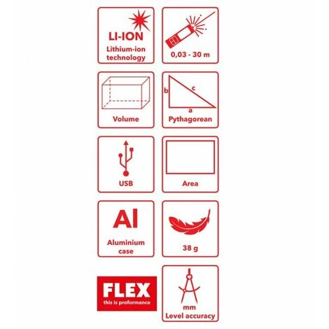 Télémètre Laser ADM 30 Smart FLEX - 504.599 4 Télémètre Laser ADM 30 Smart FLEX - 504.599 - Image 2