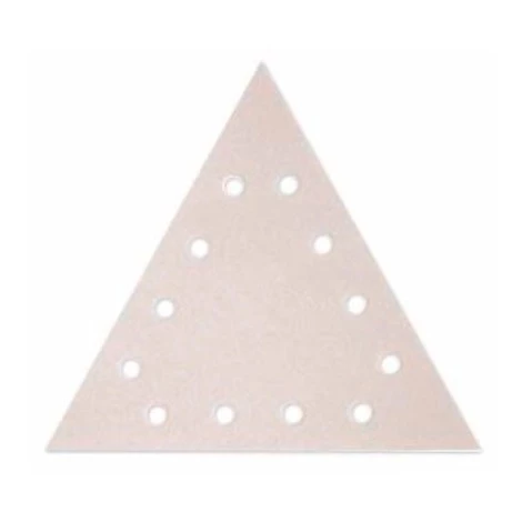 25 Triangles Abrasifs Perforés 12 Trous Auto-agrippants 225 X 225 X 225 Mm Gr. 80 - 309080 - FLEX 3 25 Triangles Abrasifs Perforés 12 Trous Auto-agrippants 225 X 225 X 225 Mm Gr. 80 - 309080 - FLEX